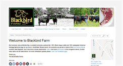 Desktop Screenshot of blackbirdfarmri.com