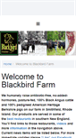 Mobile Screenshot of blackbirdfarmri.com